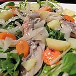 recette Salade de pommes de terre au hareng fumé  !