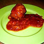 champignons de Paris : recette Boulettes sauce tomate