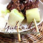 recette Yakiniku Brochetttes Japonaises Boeuf