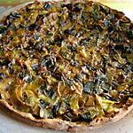 sauce soja : recette Tarte poireau - saumon & chèvre