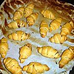 recette Mini croissant au boursin (pour l'apéro)