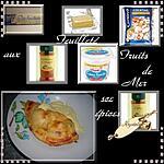 sauce : recette feuilleté aux fruits de mer sauce épices