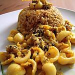 recette Calamars sautés ou "Koonthal Barve" pour un petit voyage au Kerala