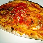 recette Pizza calzone tomate mozzarella