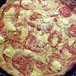 recette TARTE AUX TOMATES ET ST MARCELIN
