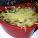 recette gratin de courgettes au boursin
