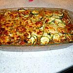 recette Gratin de courgettes façon bolognaises