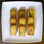 Basilic : recette Financiers au basilic...