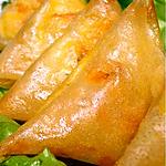 poireau : recette Pannequets de brick au crabe