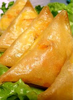 recette Pannequets de brick au crabe