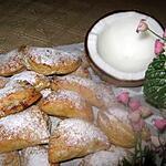 coco : recette Demi-lune au coco