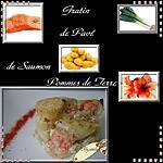 recette gratin de saumon