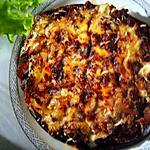 recette Aubergine gratinée à la bolognaise