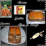 recette terrine au thon et lentilles