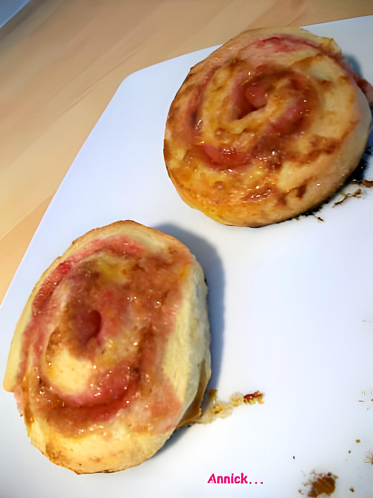 recette Roulés à la cannelle ou 