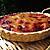 recette Tarte au pavot bleu -rhubarbe et framboise