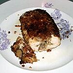 recette Cordon bleu poivre et champignons ( régime dukan)