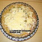 recette Quiche sans pâte au thon,au mais et aux olives