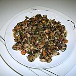 recette FRUITS DE MER A LA PERSILLADE