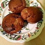 recette Muffins noisette-choco-caramel