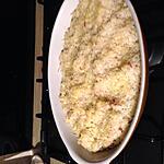 recette Gratin de riz, sauce bêchamel, jambon emmental