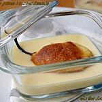 recette Poire gratinée à la crème d'amande