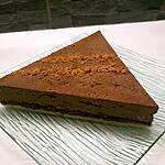 recette Entremet facon"trianon" au chocolat