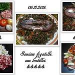 recette Saucisse figatellu aux lentilles.