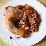 recette Cuisses de poulet « façon cassoulet »