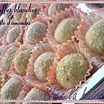 recette Truffes blanches à la pâte d'amandes