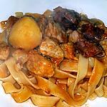 recette Ragoût de porc au figatelli