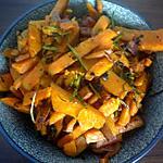 recette Pommes de terres frites à la coriandre