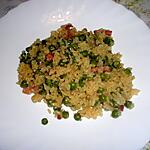 recette Risotto aux petits pois et lardons