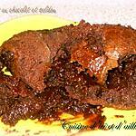 fondant au chocolat : recette Fondant au chocolat et salidou