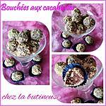 recette Bouchées  sans cuisson  aux cacahuètes