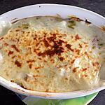 recette Gratin de poulet aux poireaux