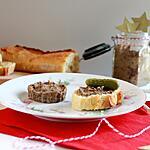 recette Pâté végétal : tofu fumé, lentilles vertes, champignons et châtaignes