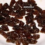 recette Dés de gingembre confit à la cassonade brune (vergeoise brune)