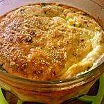 recette ~ Flan poireaux saumon fumé ~