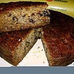 recette Gâteau aux bananes, rhum et raisins