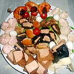 recette FRUITS SECS DEGUISES AU FOIE GRAS ET PETITS AMUSE BOUCHE