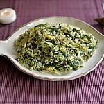 recette Riz Cantonais aux Épinards - Ultra simple!