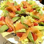 recette Salade fraîcheur d'hiver accompagner d'une délicieuse sauce légère et fruitée