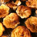 recette GATEAU  DE  SEMOULE  AUX  PECHES