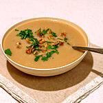 recette Soupe de céleri aux châtaignes et noix