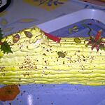 buche d e no el : recette buche au nougat