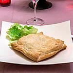recette Feuilleté de saumon aux champignons