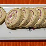 recette Roulé apéro jambon fromage