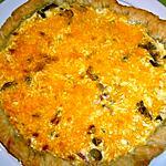 quiche : recette Quiche à la mimolette et aux champignons de Paris