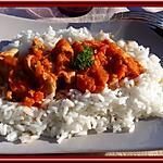 recette Poulet à la tomate et au Piment d'Espelette